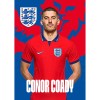 England Coady Away 22/24 Headshot Poster