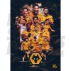 Wolverhampton Wanderers FC 22/23 Montage Poster