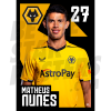 Wolverhampton Wanderers FC Nunes 22/23 Poster