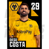 Wolverhampton Wanderers FC Costa 22/23 Poster