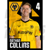 Wolverhampton Wanderers FC Collins 22/23 Poster