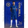 Chelsea FC Colwill 23/24 Headshot Poster