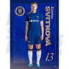 Chelsea FC Svitkova 23/24 Headshot Poster