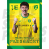 Norwich City FC Fassnacht 24/25 Headshot Poster
