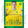 Norwich City FC Fisher 24/25 Headshot Poster