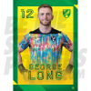 Norwich City FC Long 24/25 Headshot Poster
