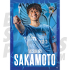 Coventry City FC Sakamoto 24/25 Headshot Poster
