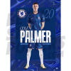 Chelsea FC Palmer 24/25 Headshot Poster