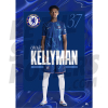 Chelsea FC Kellyman 24/25 Headshot Poster