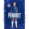 Chelsea FC Perisset 24/25 Headshot Poster