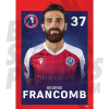 Dorking Wanderers FC Francomb 24/25 H/S Poster