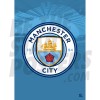 Manchester City FC Crest Poster A2/A3
