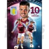 Jack Grealish Aston Villa FC Action Poster 20/21
