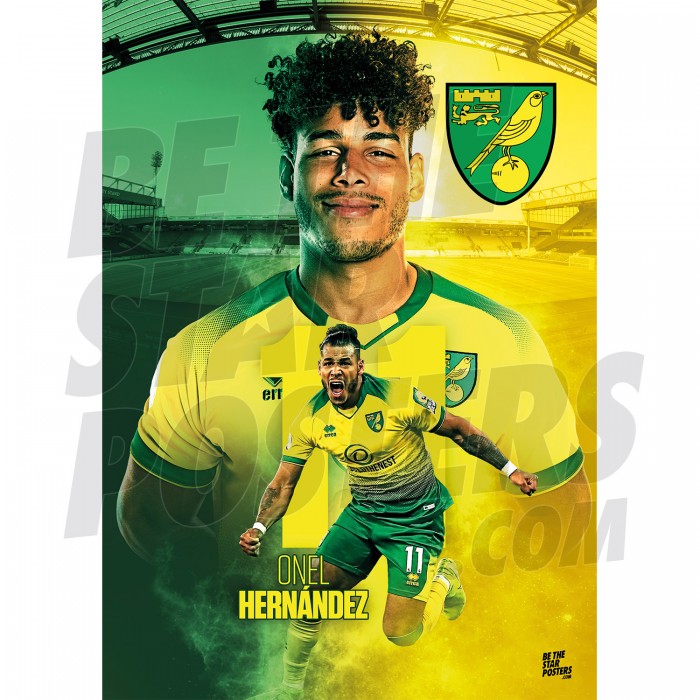 Hernandez Norwich A2 FC 19/20 Action Poster