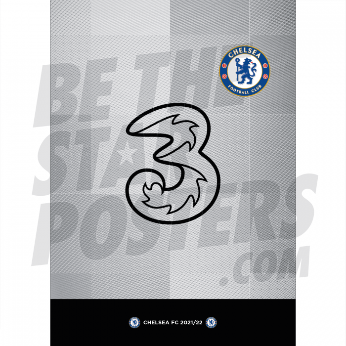 Chelsea FC Keeper Shirt Unframed Poster A3 21/22