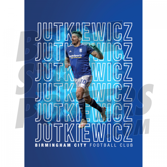 Jutkiewicz Birmingham City A2 Poster 19/20