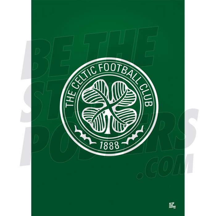 Celtic FC A3 Crest Poster