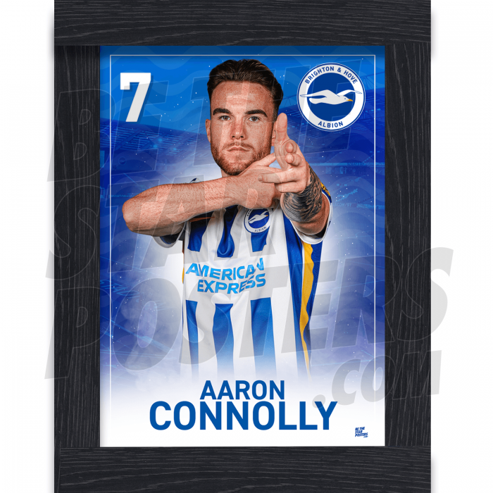 Connolly BHAFC Framed Headshot Poster A4 21/22