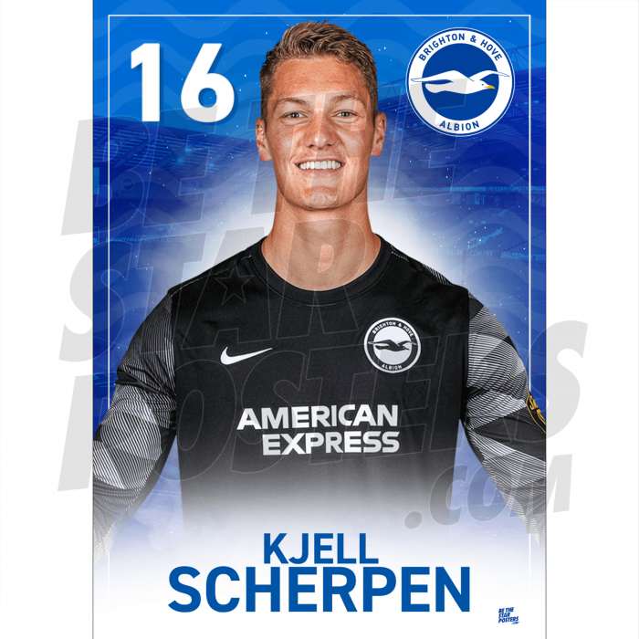 Scherpen BHAFC Headshot Poster A4 21/22