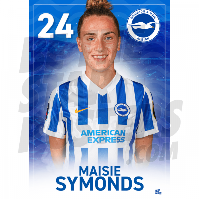 Symonds BHAFC Headshot Poster A3 21/22