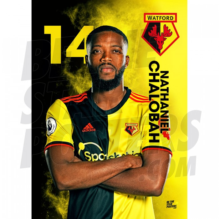 Chalobah Watford A3 FC 19/20 Action Poster