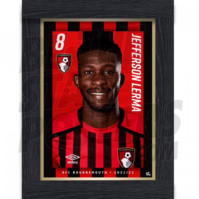 Lerma Bournemouth Framed Headshot A4 21/22