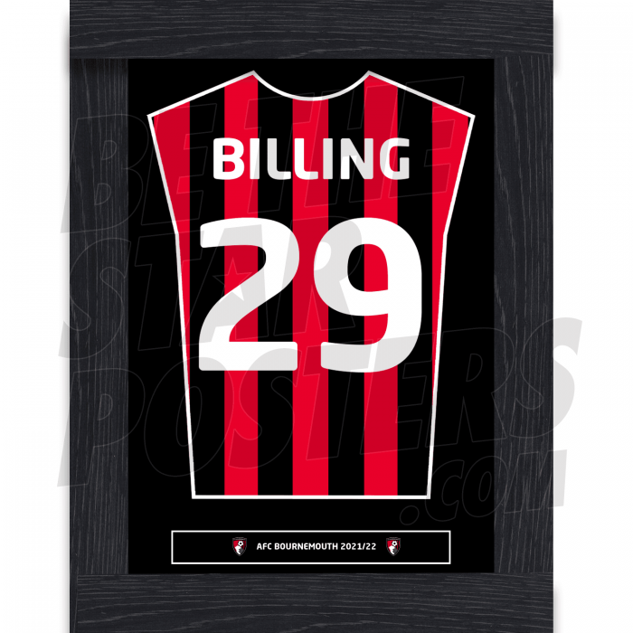 Billing Bournemouth Home Framed Shirt A4 21/22