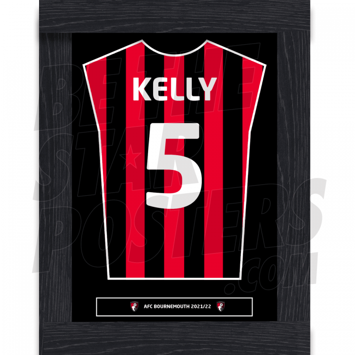 Kelly Bournemouth Home Framed Shirt A3 21/22