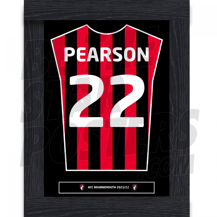 Pearson Bournemouth Home Framed Shirt A3 21/22