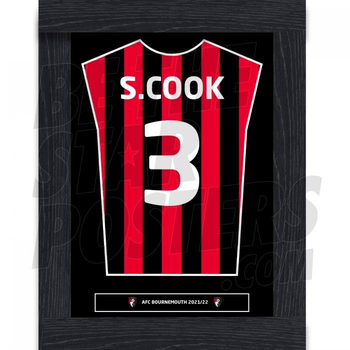 S.Cook Bournemouth Home Framed Shirt A3 21/22