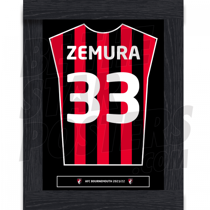 Zemura Bournemouth Home Framed Shirt A4 21/22