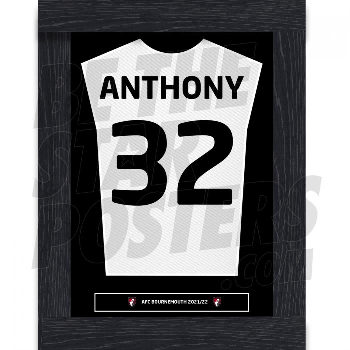 Anthony Bournemouth Away Framed Shirt A4 21/22