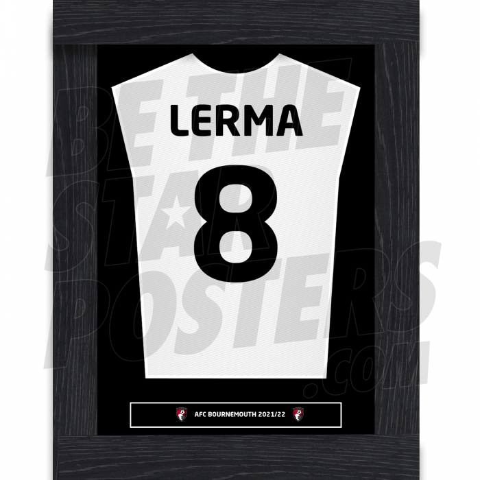Lerma Bournemouth Away Framed Shirt A4 21/22