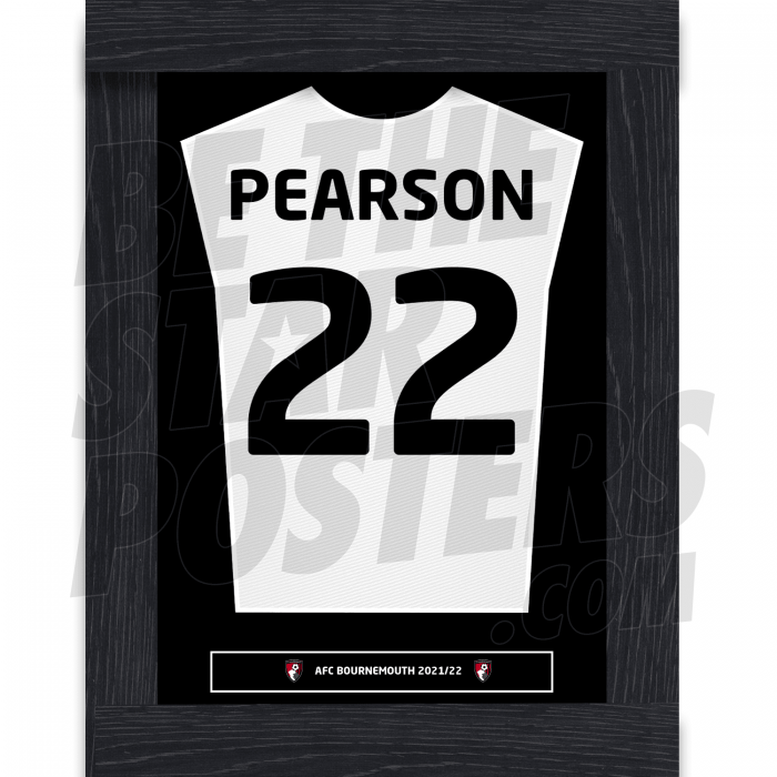 Pearson Bournemouth Away Framed Shirt A4 21/22