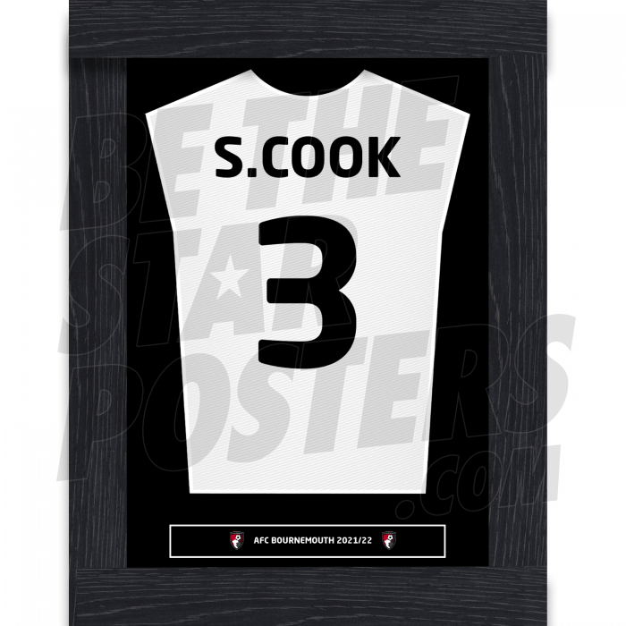 S.Cook Bournemouth Away Framed Shirt A4 21/22