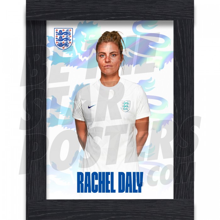 Daly Lionesses Framed Headshot Poster A3