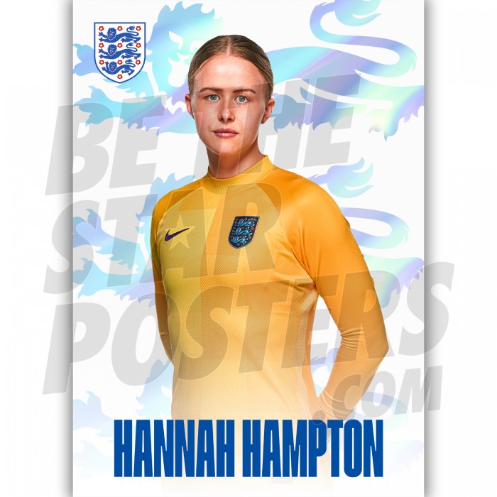 Hampton Lionesses Headshot Poster A4