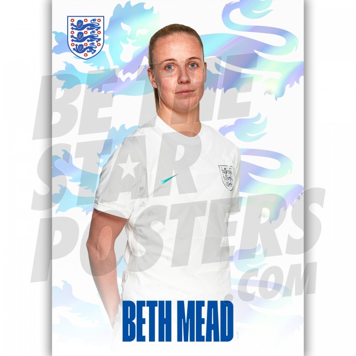 Mead Lionesses Headshot Poster A4