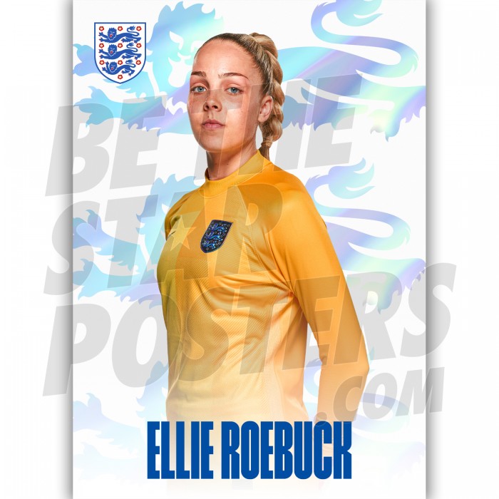 Roebuck Lionesses Headshot Poster A4