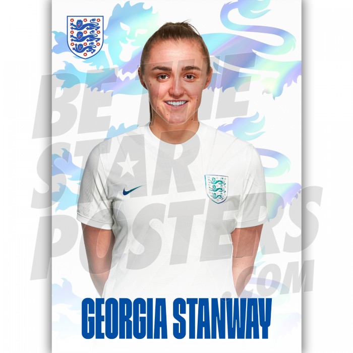 Stanway Lionesses Headshot Poster A4