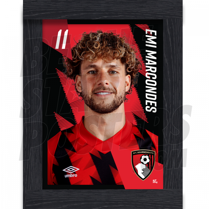 Marcondes Bournemouth Framed Headshot A4 22/23