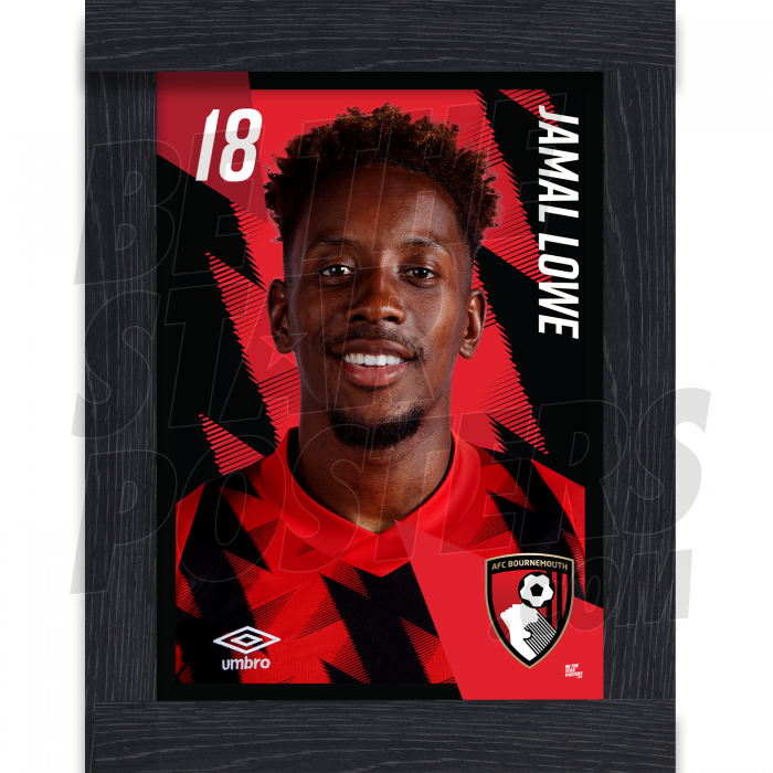 Lowe Bournemouth Framed Headshot A3 22/23