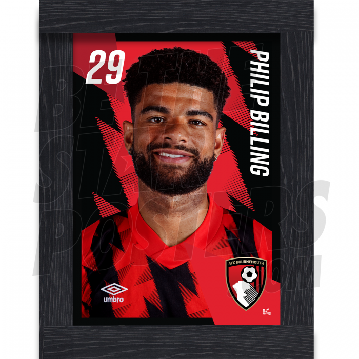 Billing Bournemouth Framed Headshot A3 22/23