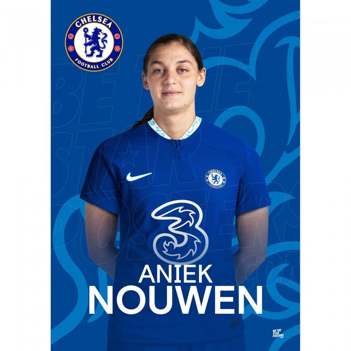 Nouwen Chelsea FC Headshot Poster A3 22/23