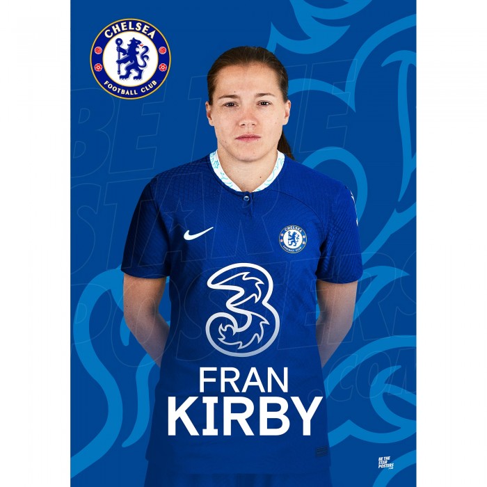 Kirby Chelsea FC Headshot Poster A3 22/23