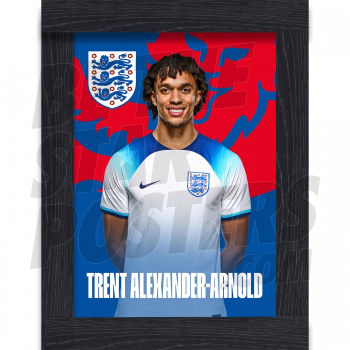 Trent England Home Framed H/S Poster A3 22/23