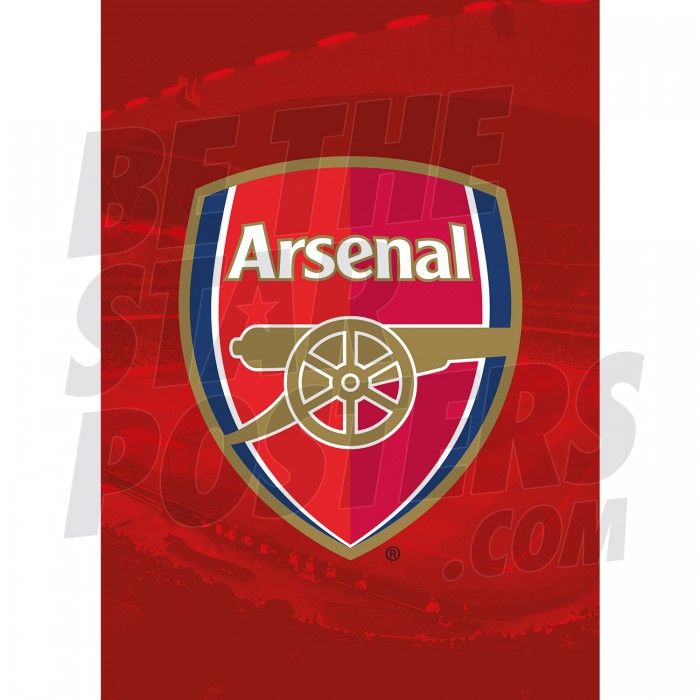 Arsenal FC Crest Cannon Poster