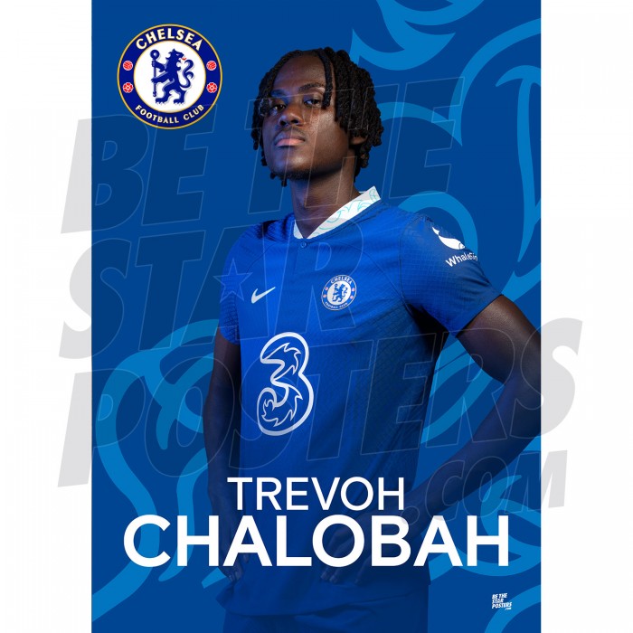 Chelsea FC Chalobah 22/23 Headshot Poster