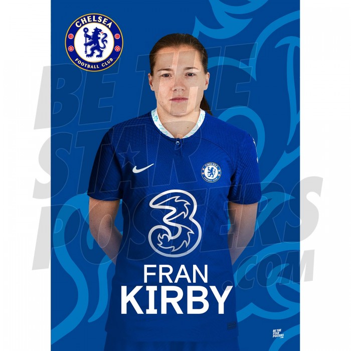 Chelsea FC Kirby 22/23 Headshot Poster