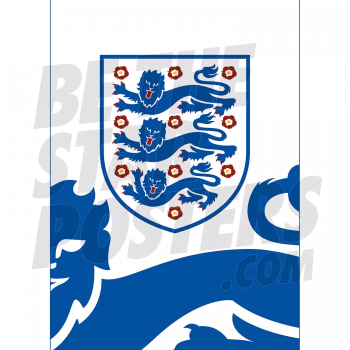England Crest Poster